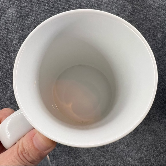 Crate & Barrel Yule Christmas Trees by Julia Rothman 16oz Coffee Mug Cup - Picture 5 of 7